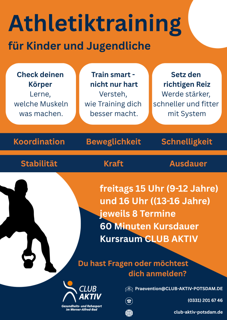 Athletik Flyer Mit Zwei Zeiten