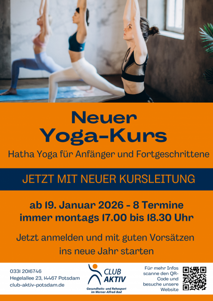 Hatha Yoga Start Jan 26 Neu