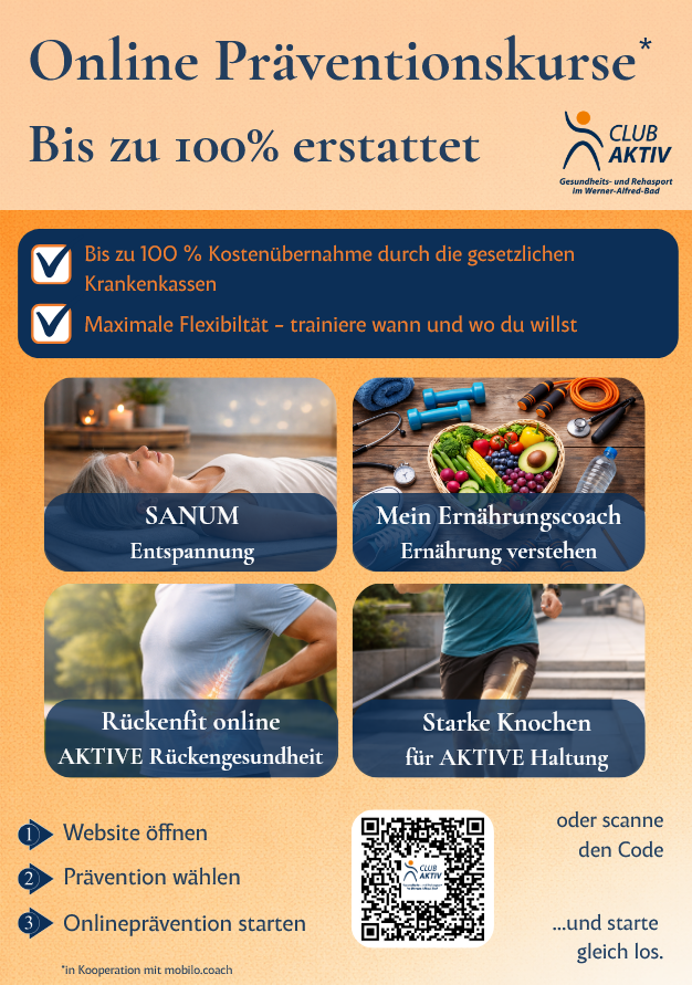 Online Präventinskurse